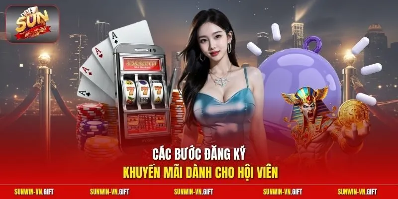 Các bước đăng ký khuyến mãi dành cho hội viên