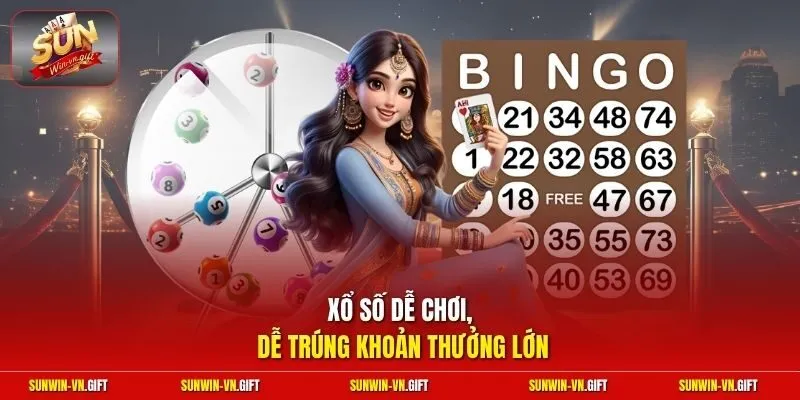 Xổ số dễ chơi, dễ trúng khoản thưởng lớn